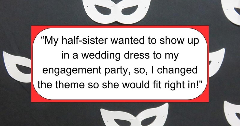 ‘So, I changed the theme… she should fit right in’: Sister of the Bride Shows up to the Wedding Celebrations in a Custom Made Bridal Gown