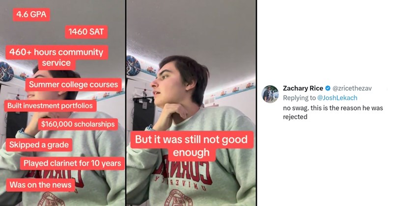 ‘He’s below average and didn’t deserve it’: College Applicant Gets Rejected From Cornell With 4.6 GPA, Sparks Debate About Entitled Students