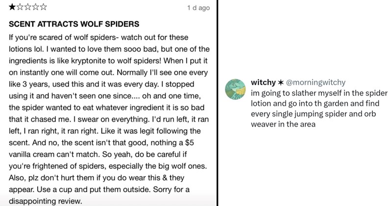 ‘For a mere $48, I can send my enemies a cream that has them attacked by spiders’: Sephora customers claim lotion is irresistible to spiders, entertains the internet