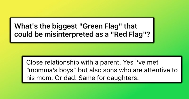 The Dating Green Flags That Appear Red at First Glance