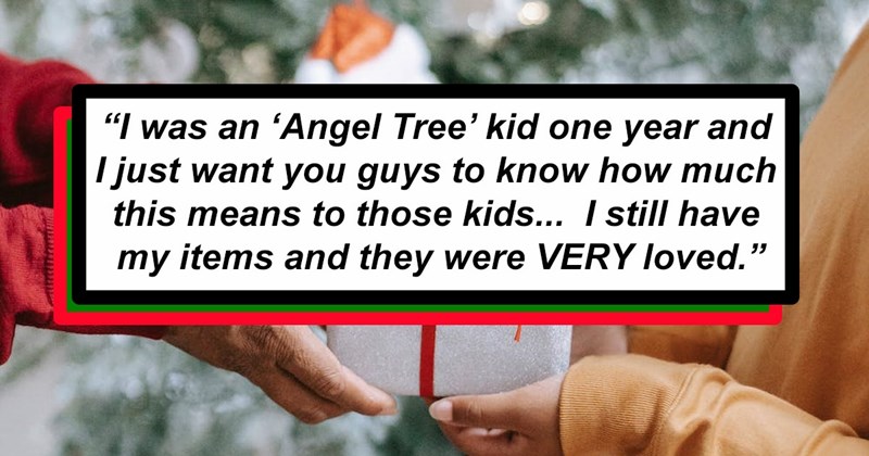 Former ‘Angel Tree’ Kid All Grown Up Gives Heartfelt Thanks to Those Participating in the Charitable Holiday Task for Children Today