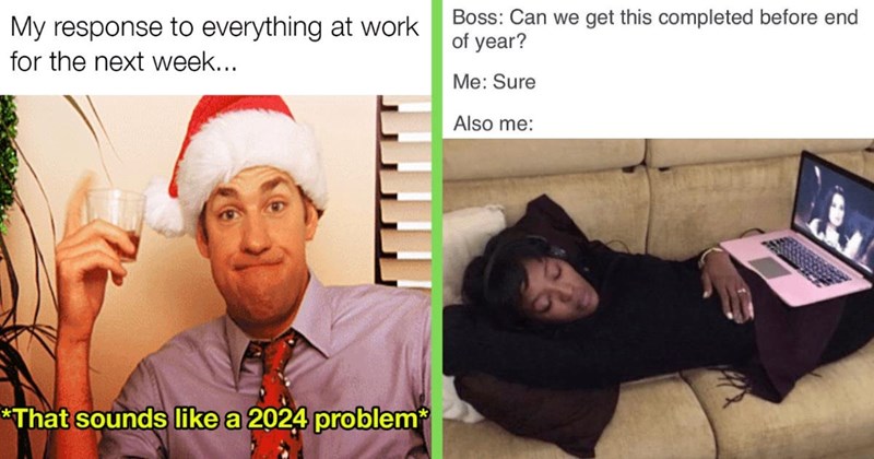 35 Holiday Work Memes for Lethargic Laborers Circling Back in 2024