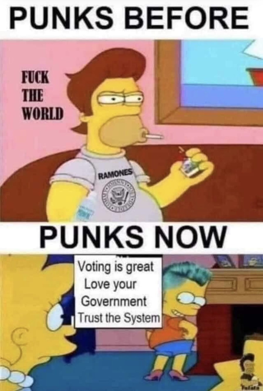 dongs in a punk – meme