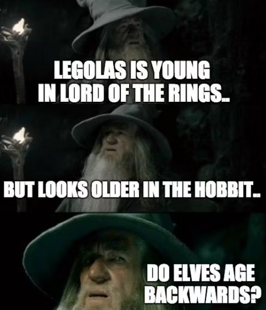 It was made like 10 years after lotr – meme