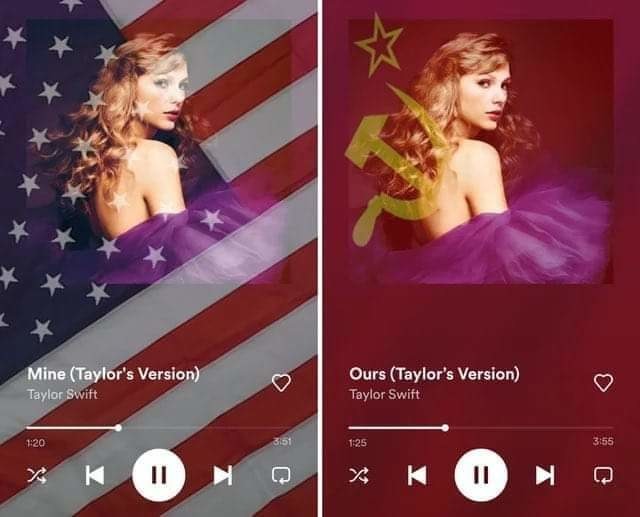 The duality of T Swift – meme