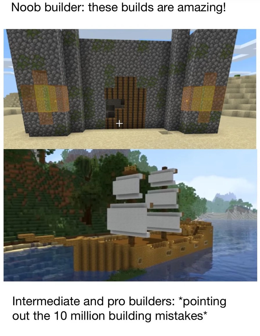 Minecraft builders – meme