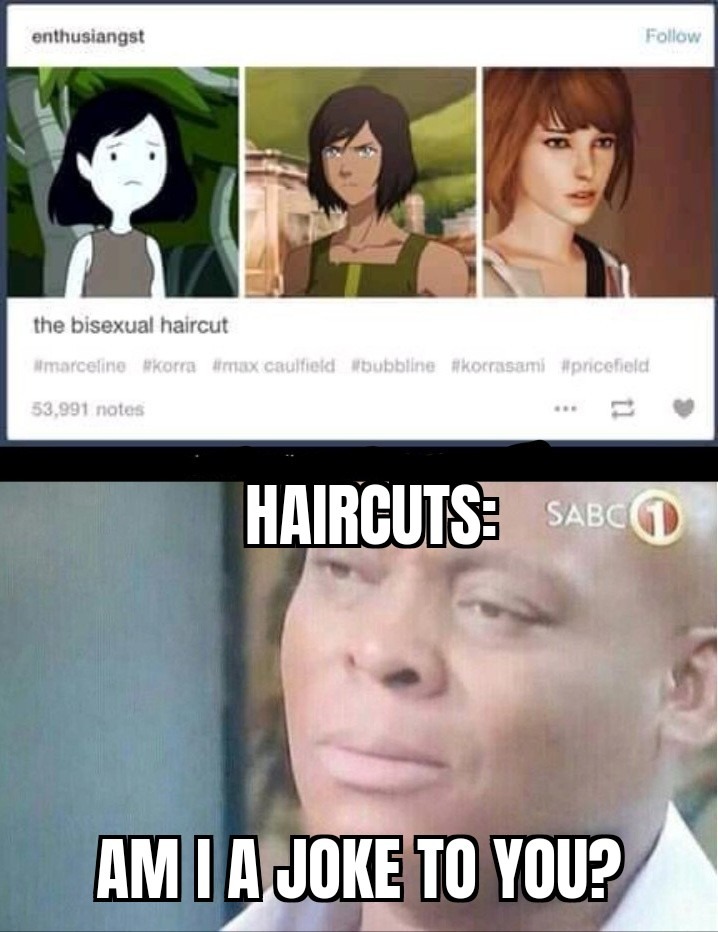 It’s just a haircut – meme