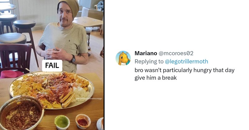 ‘Pathetic Martin’: British man’s paltry attempt at restaurant ‘Chilli Challenge’ splits internet opinion