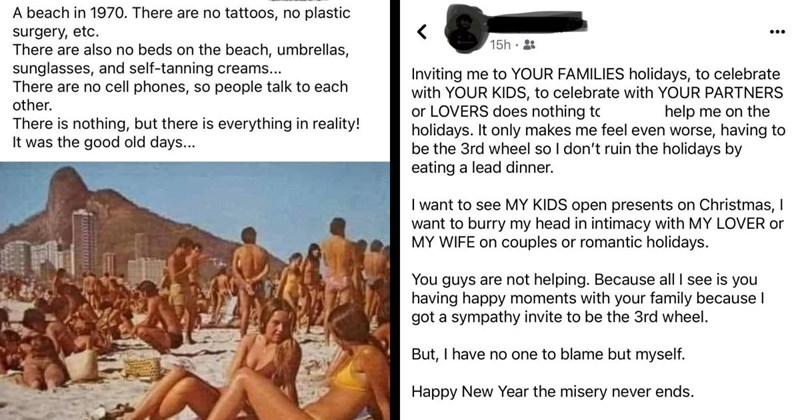 ‘Happy New Year, the misery never ends’: The cringiest cringe pics of the week (January 3, 2024)