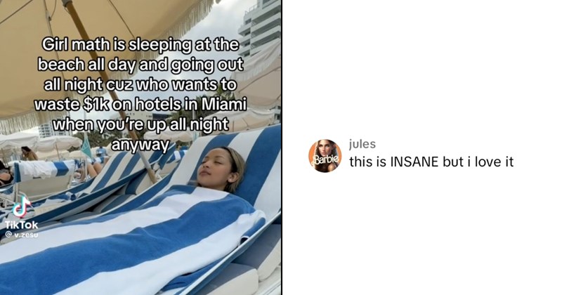 ‘Love traveling for free’: Miami vacationer claims she sleeps on the beach instead of paying for a hotel