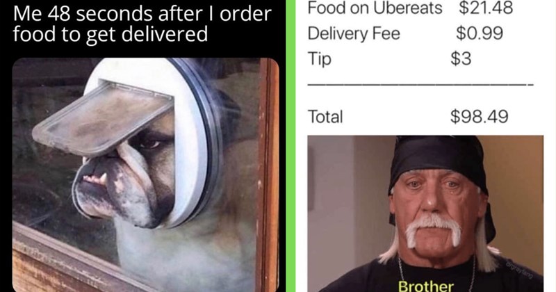 30+ Relatable Food Delivery Memes For All the Couch Potatoes Out There