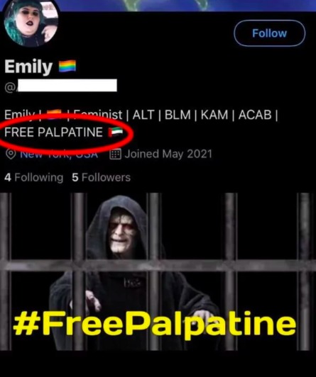 #FreePalpatine – meme