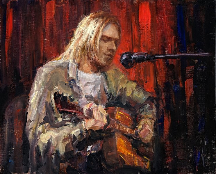 Unplugged, My oil painting – meme