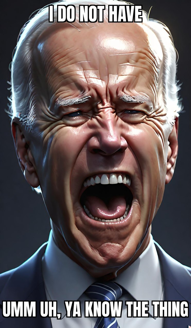 Dementia ridden pedo=joe biden – meme