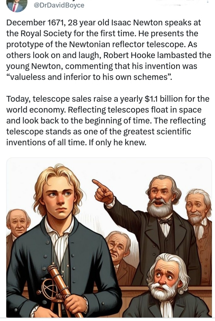 Hooke was to Newton as Edison was to Tesla – meme