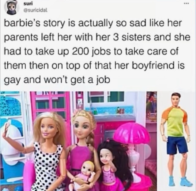 Dollar tree Barbie – meme