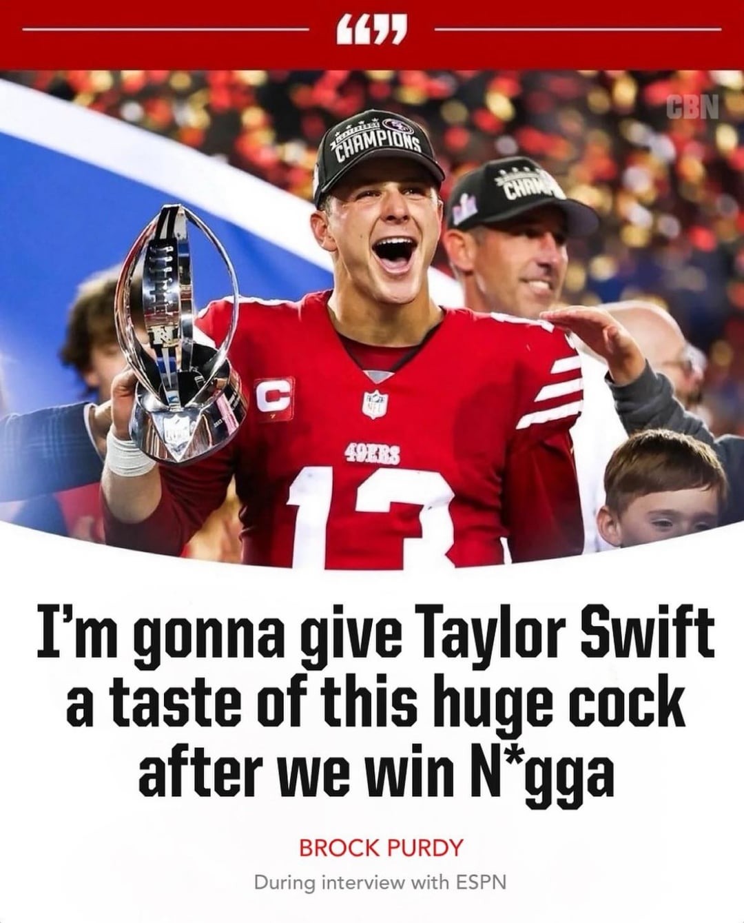 Brock Purdy Super Bowl 2024 meme