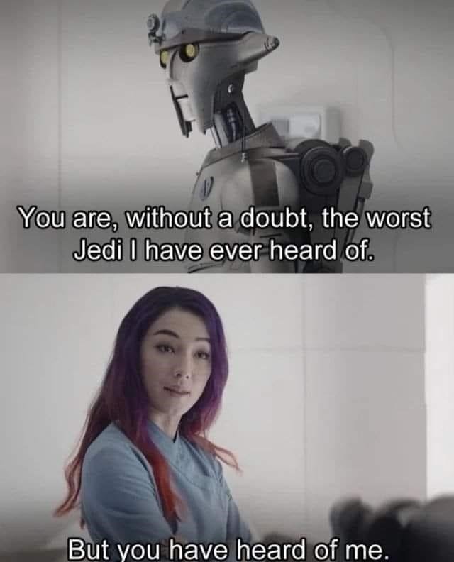 So you have heard of me I see – meme