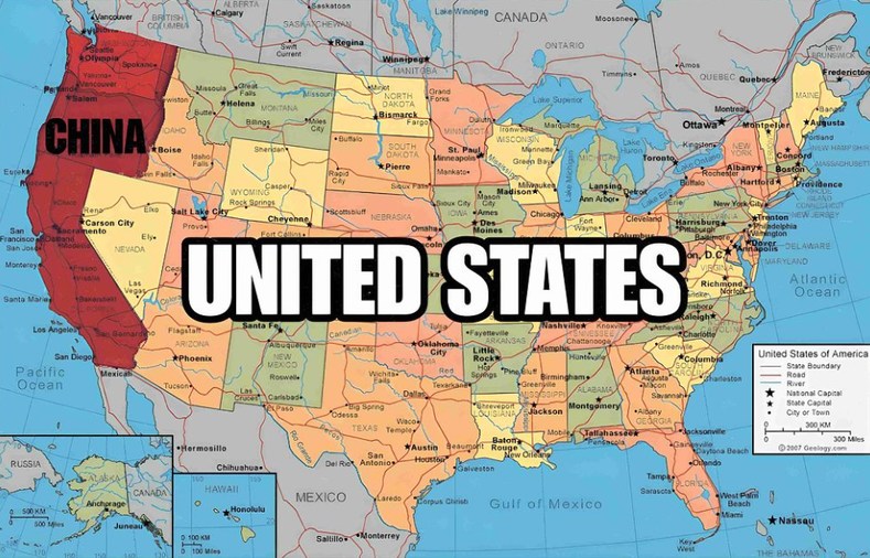 US map – meme