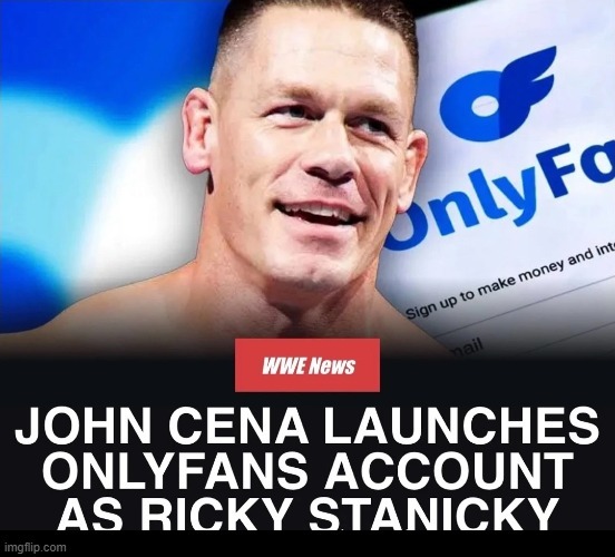 John Cena only fans meme