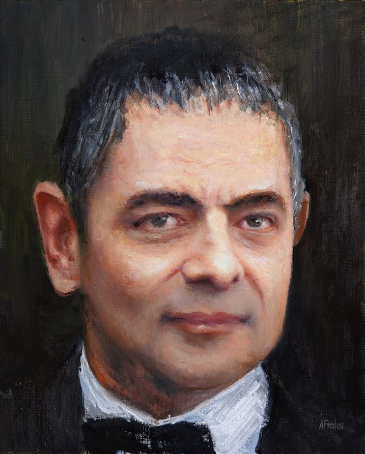 Portrait, My oil painting – meme