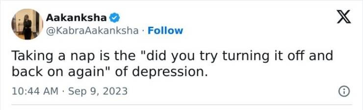 Taking a depression nap is like suicide but without the long term commitment. – meme