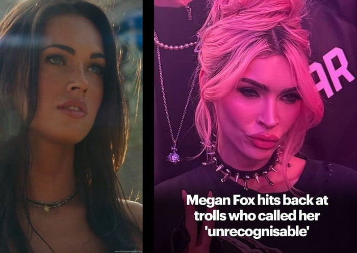 Wow, Megan Fox and she’s only 37. Why?