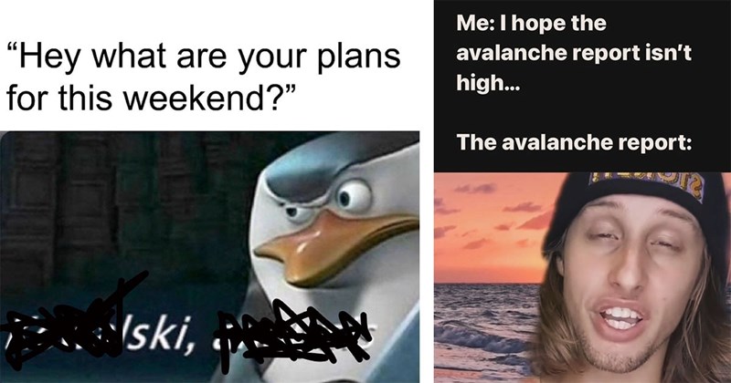 25 Ski Memes for Confidently Shredding Pow