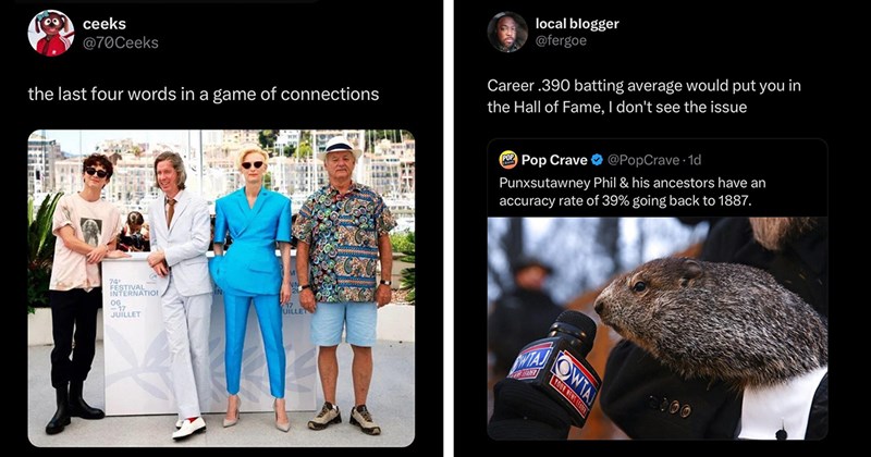 45+ of the Freshest and Funniest Tweets of the Week (February 10, 2024)