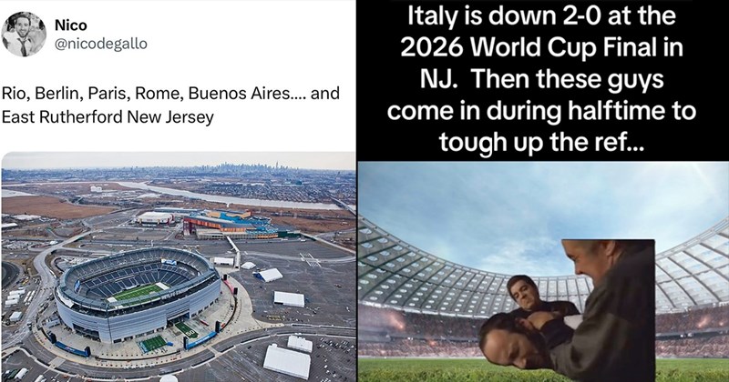 A Secaucus Junction During Rush Hour Worth of Memes About the World Cup Being in New Jersey