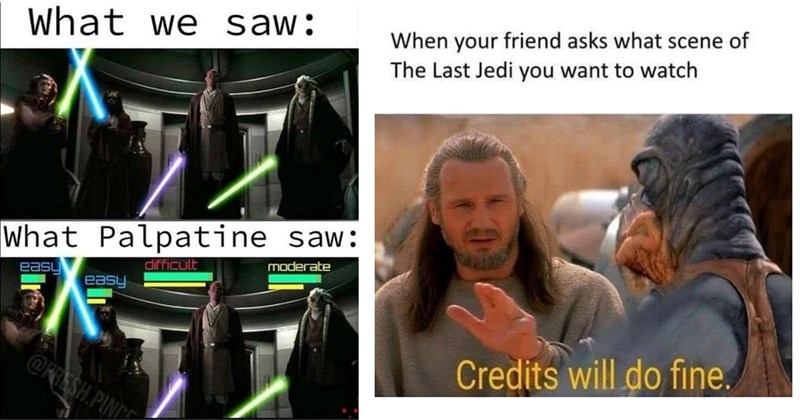 30 Star Wars Memes for Aficionados of the Force (February 14, 2024)