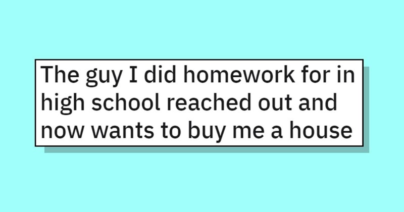 ‘I did his homework and now he wants to buy me a house’: Businessman reaches out to former classmate, offering her a house as payment for doing all his homework in high school