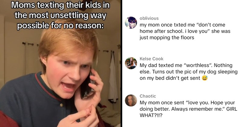 ‘Your dad is in a better place’: TikTokers laugh about boomer family members sending ominous texts about innocuous things