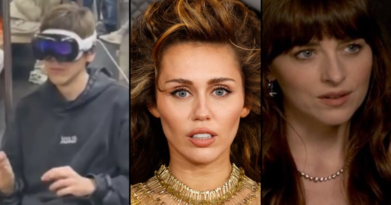 Weekly Internet Roundup: Miley’s Grammy Stare, Dakota Johnson Interview Cringe, and Apple Vision Pro Stunts