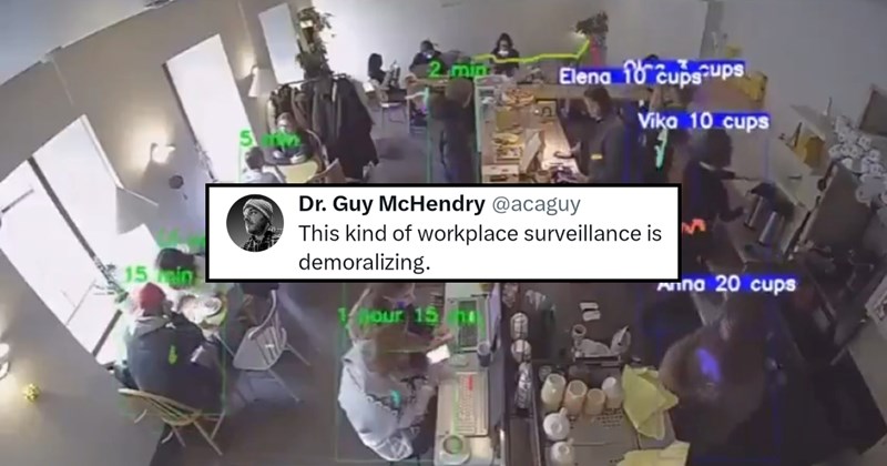 ‘Stop measuring us and let us be’: Coffee shop checks employee productivity with AI, prompts horror from the internet