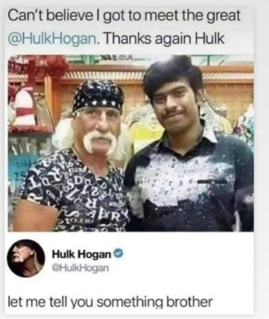 Hulk Hogan lookalike – meme