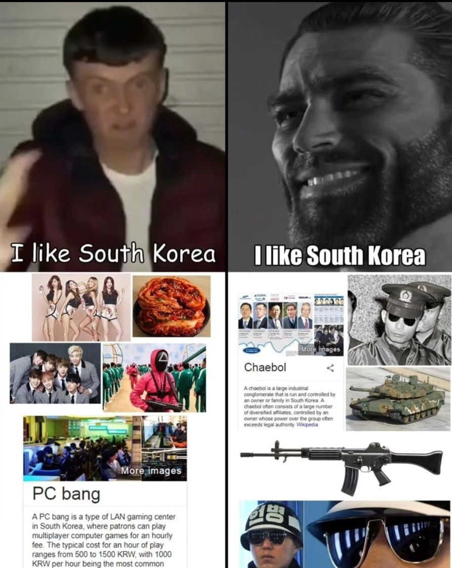 I like South Korea – meme