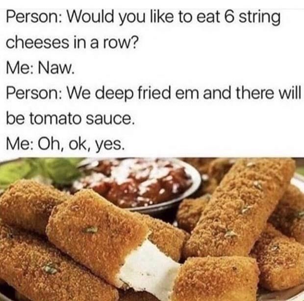 Cheese sticks – meme