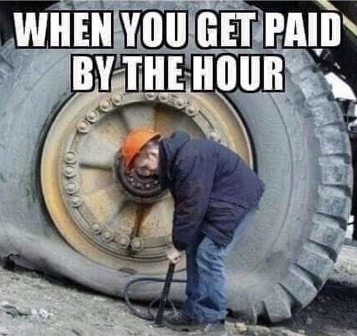 Hour pay – meme