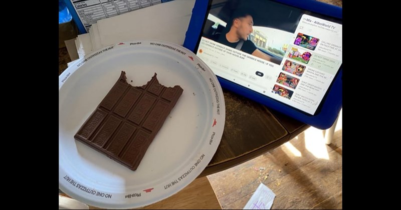 5-year-old stars the day with a chocolate bar and iPad time, commenters chastise parents: ‘What level of brain rot’