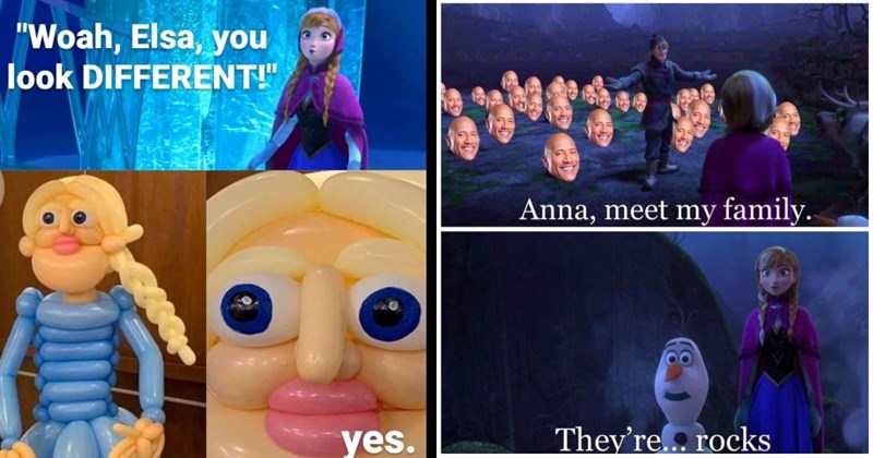 20+ Frozen Memes For Disney Adults Belting ‘Let It Go’ From Their Ice Palaces