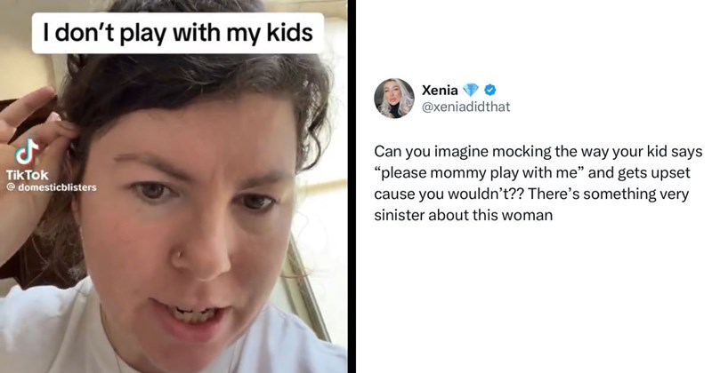 ‘Eventually they stopped asking [to play]’: Mom brags about never playing pretend with her kids, claims it teaches independence