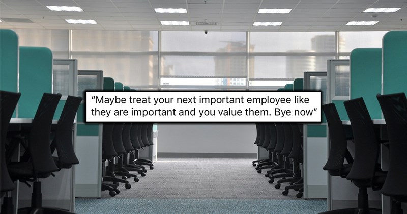 Employee forced to work in office with no windows and no coworkers resigns, boss retaliates: ‘It’s not your job to run your boss’ business’