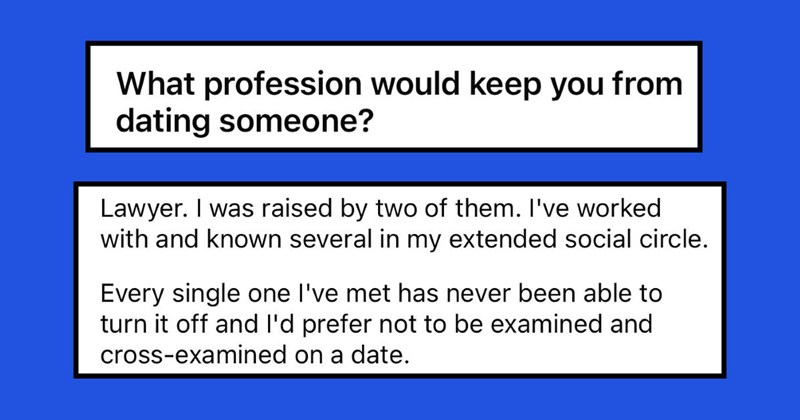 ‘My vote is nurses’: People share professions that would keep them from dating someone