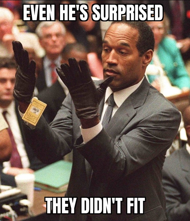 Small hands OJ – meme