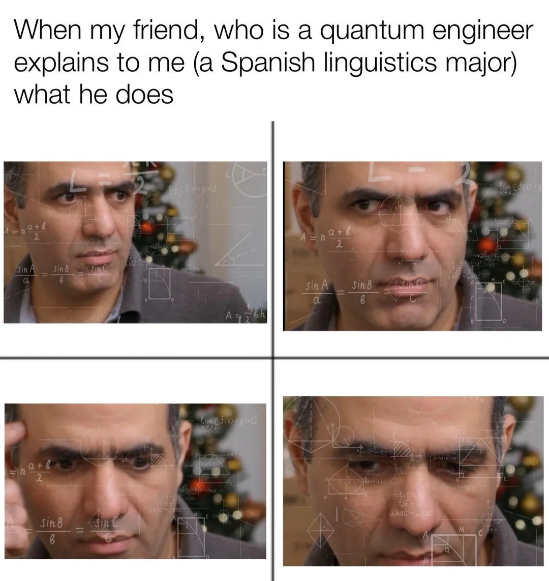 Quantum engineer – meme