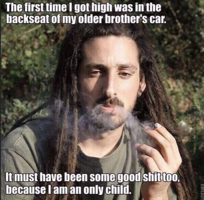 Remember kids, drugs are bad. Doesn’t this guy kinda look like a white Bob Marley though? – meme