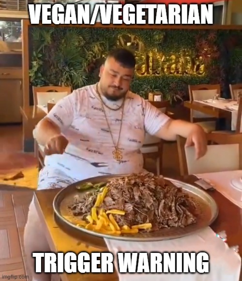 Vegan Trigger – meme