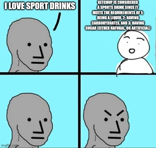 The sports drink of champions – meme