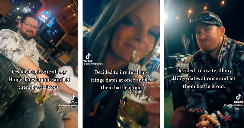 ‘She has a type’: Legendary woman invites 5 dates to the same bar, lets them ‘battle it out’